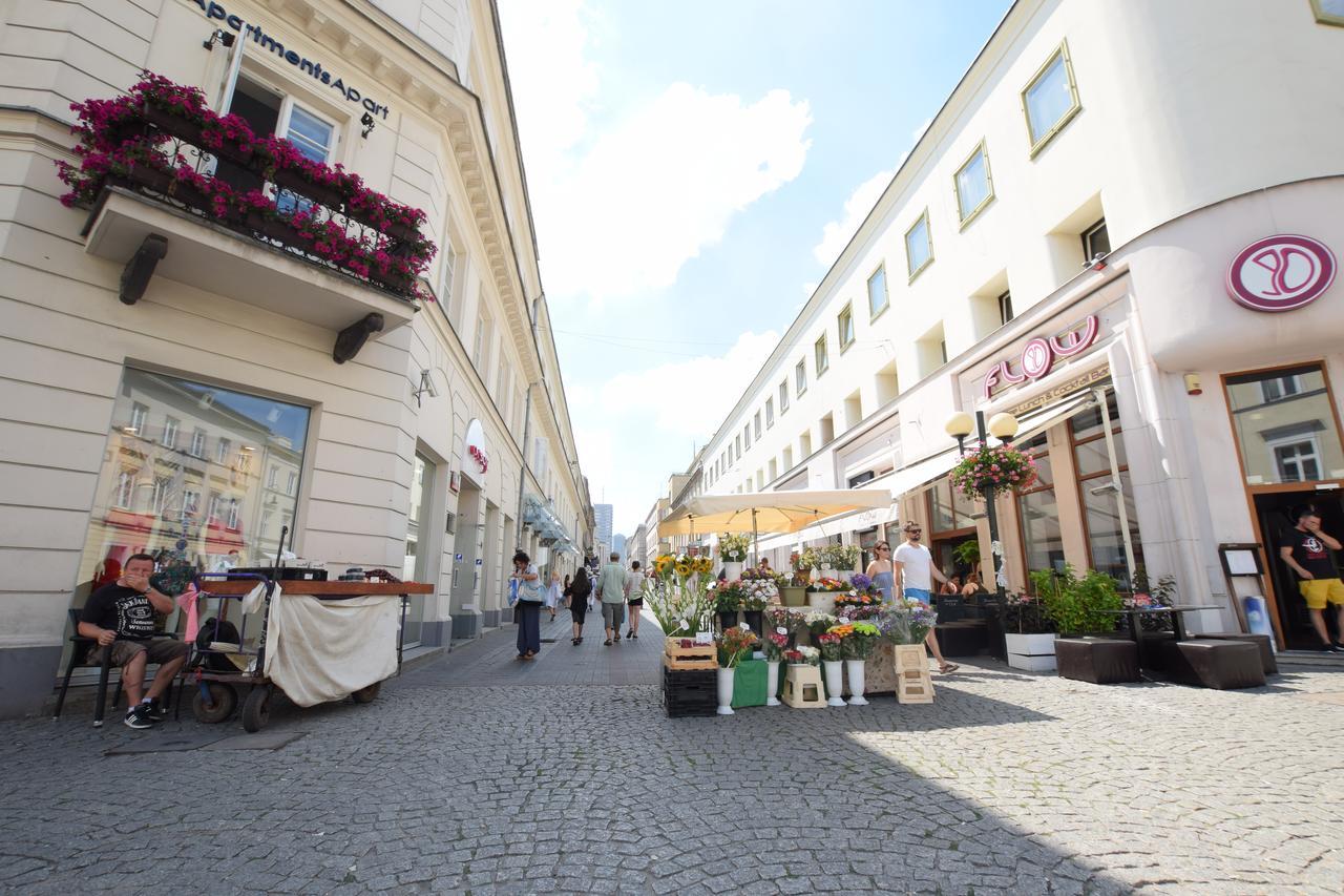 Elegant Apartment Chmielna Promenade Warschau Exterior foto